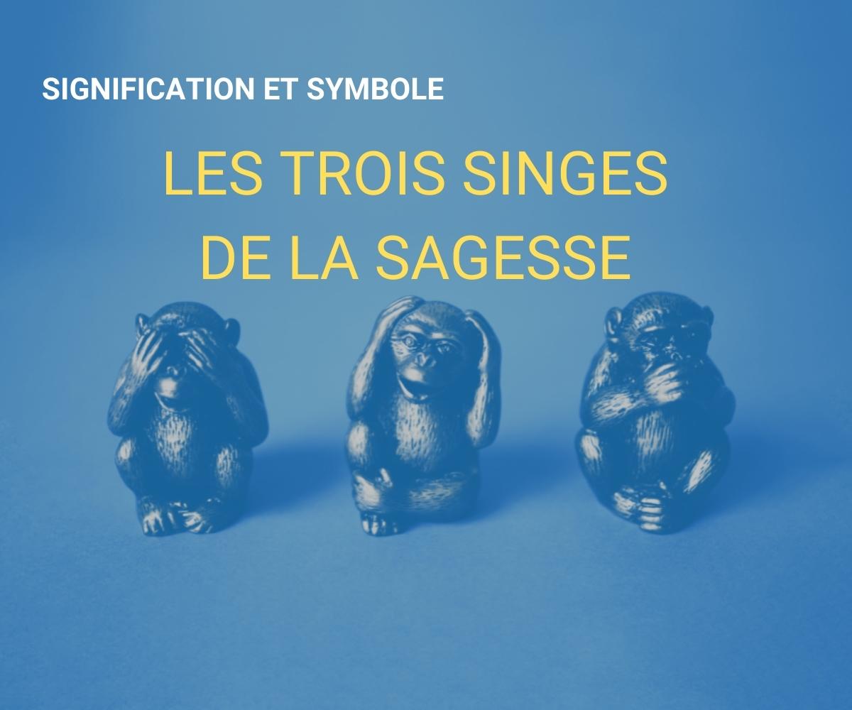 Les 3 singes de la Sagesse : Signification