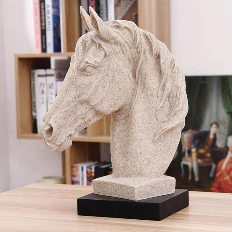 Sculpture ChevalBuste