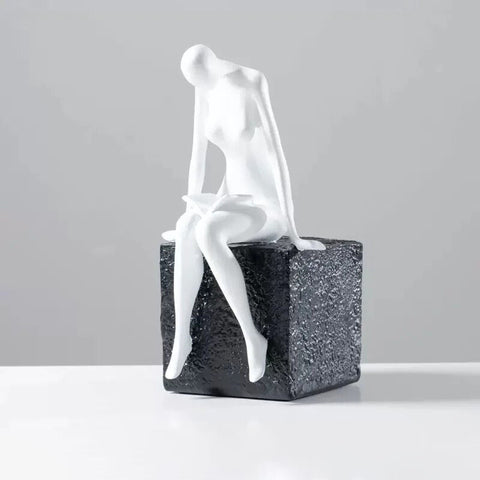 sculpture femme contemporaine