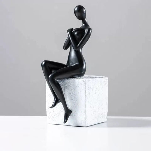 sculpture femme contemporaine