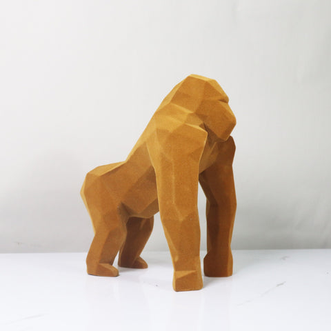 Statue Gorille Origami 29 cm