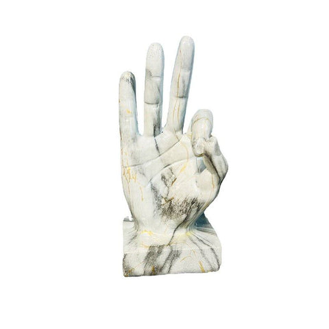 Sculpture Contemporaine <br> Statue Doigt