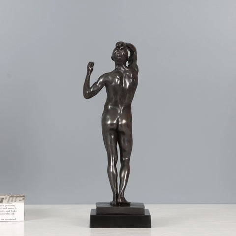 Statue L'Âge d'Airain de Rodin en Bronze 30 cm