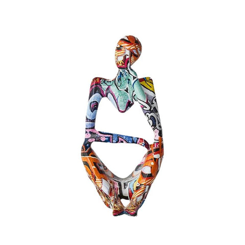 Sculpture Contemporaine <br> Statuette Penseur Graf
