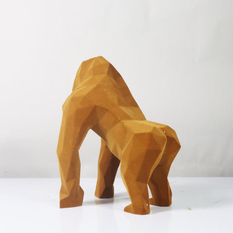 Statue Gorille Origami 29 cm