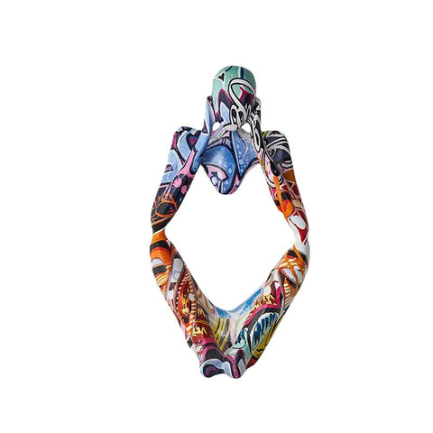 Sculpture Contemporaine <br> Statuette Penseur Graf