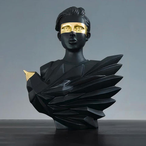 statue femme contemporaine