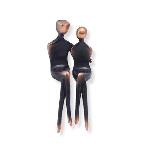 Statuette Couple <br> Moderne 23 cm