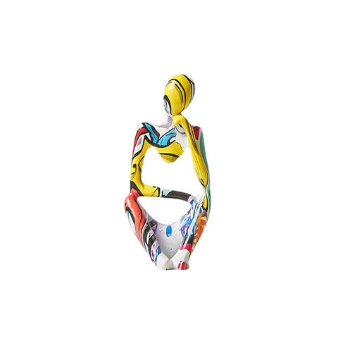 Sculpture Contemporaine <br> Statuette Penseur Graf