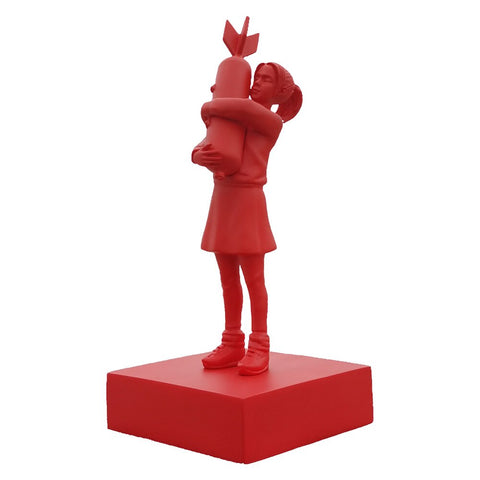 Sculpture Contemporaine <br> Statue Bomb Love Banksy