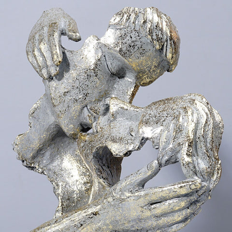 Sculpture Couple Visage