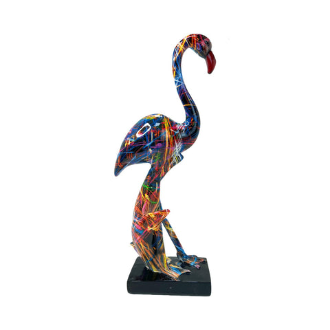 Sculpture Flamant Rose Lazer 35 cm
