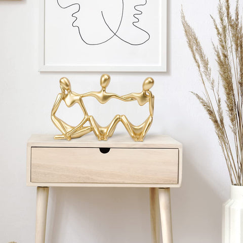 Sculpture Contemporaine <br> Penseur Trio