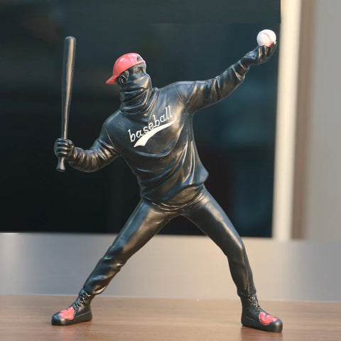 statue baseball