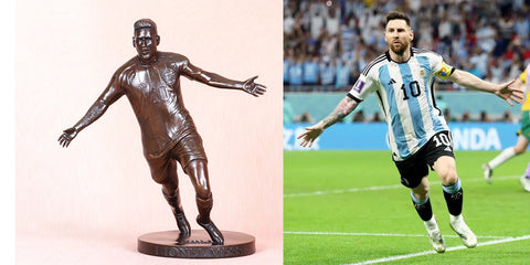 lionel messi bronze