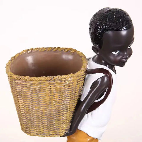 Statuette Noire <br> Africaine