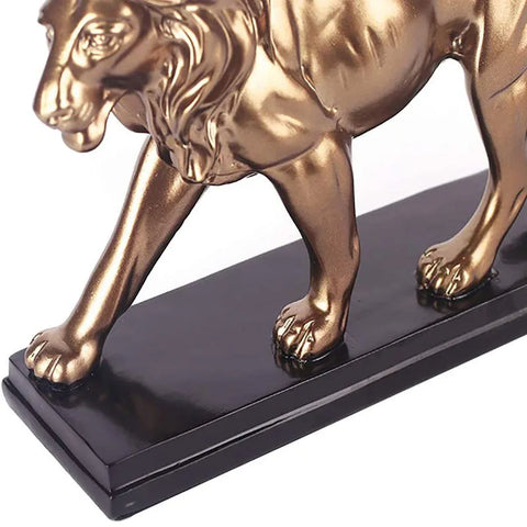 statut lion resine