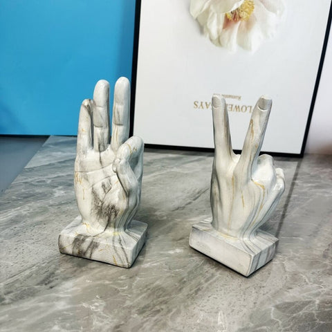 Sculpture Contemporaine <br> Statue Doigt