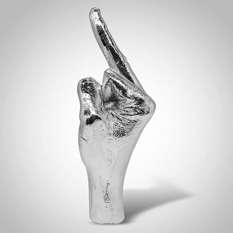 Sculpture Contemporaine <br> Statue Doigt d'Honneur