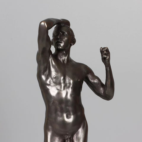 Statue L'Âge d'Airain de Rodin en Bronze 30 cm