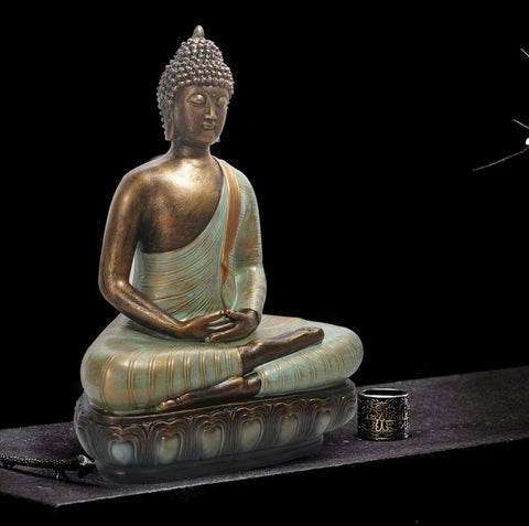 Statue bouddha intérieur / extérieur 30 cm