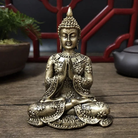 Statue Bouddha Femme bronze 10 cm