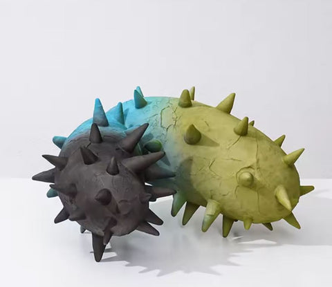 Sculpture Cactus Design en résine 36 cm