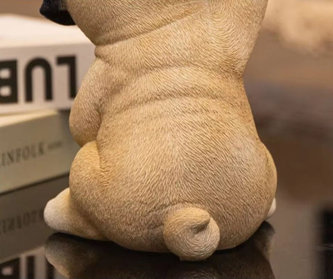 Statue chien plateau 22 cm