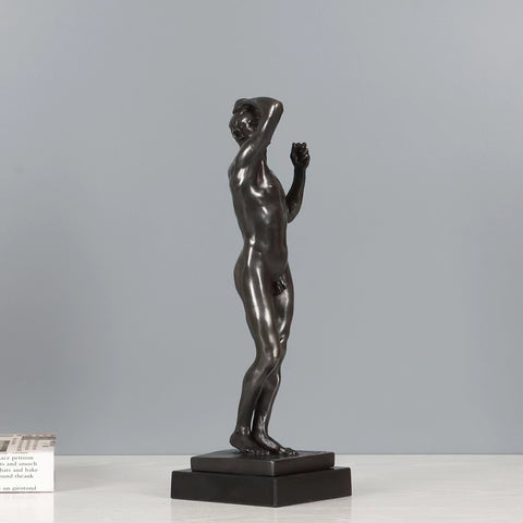 Statue L'Âge d'Airain de Rodin en Bronze 30 cm