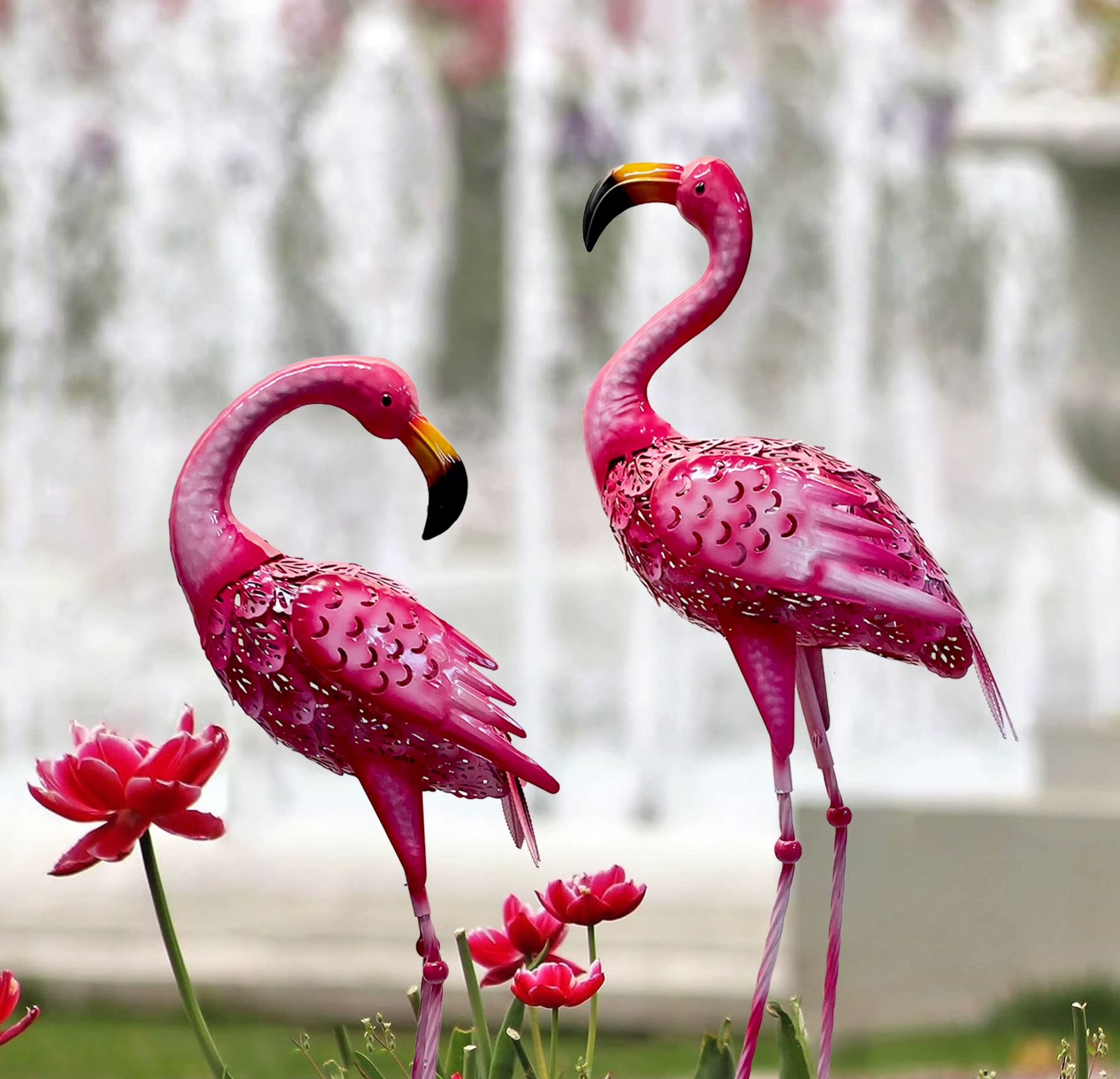 Statue Flamant Rose | Statue déco