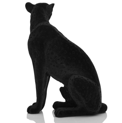 Statue Panthère noire réaliste 27 cm