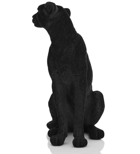Statue Panthère noire réaliste 27 cm