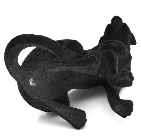 Statue Panthère noire réaliste 27 cm