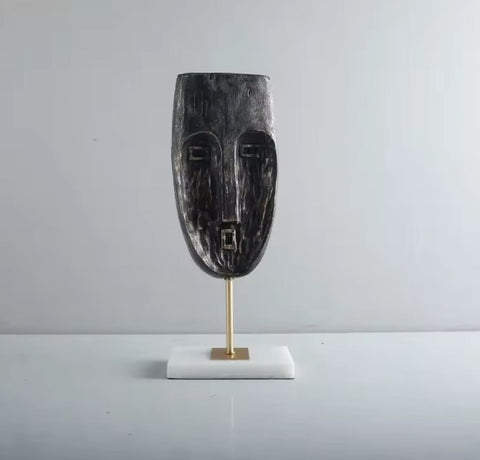 Statue masque africain 40 cm
