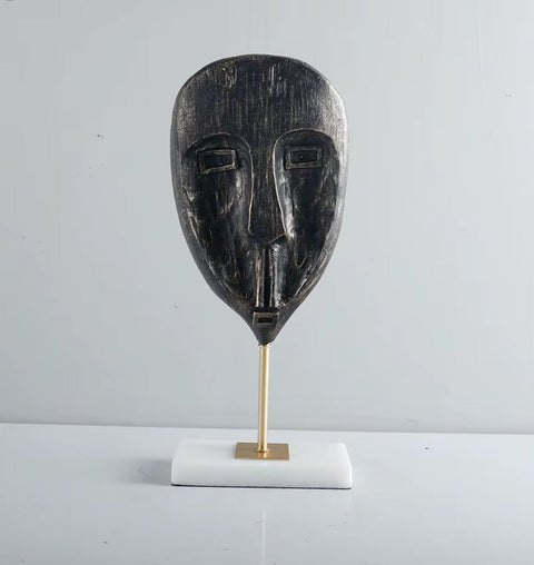 Statue masque africain 38 cm