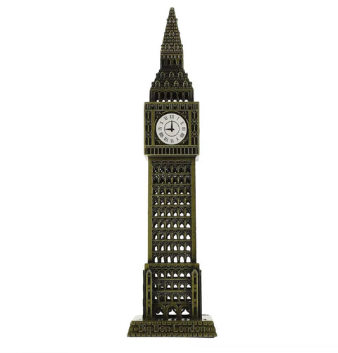Statue Big Ben en métal 18 cm