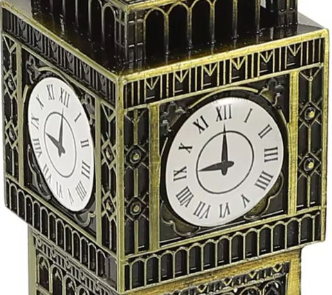 Statue Big Ben en métal 18 cm