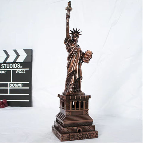 Statue de la liberté en métal 15 cm