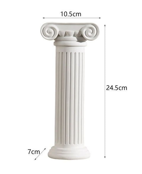Statue vase colonne grecque / romaine 24 cm