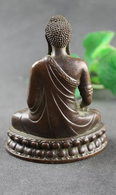 Statuette bouddha méditation 10 cm