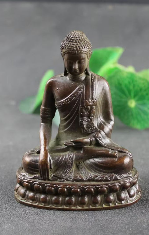Statuette bouddha méditation 10 cm