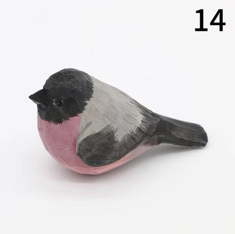 Statuette oiseau en bois 4 cm