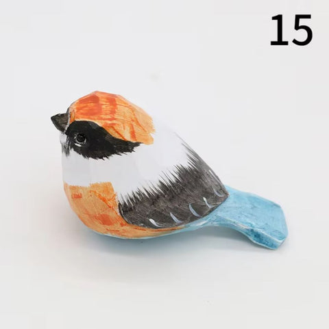 Statuette oiseau en bois 4 cm