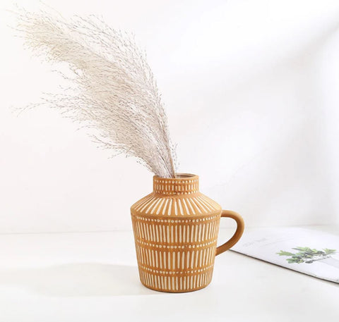 Vase céramique antique grec terracotta 14 cm