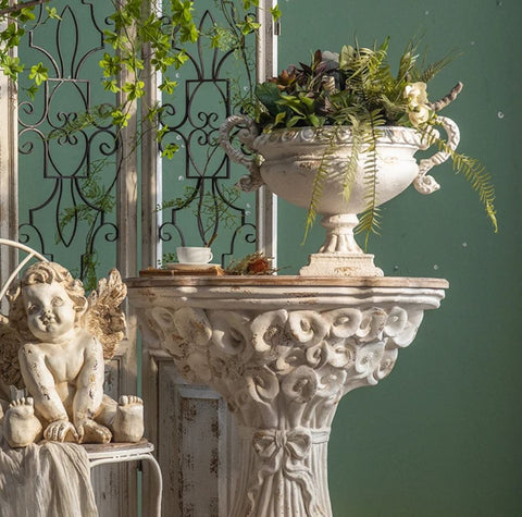 Vase antique en magniesum 40 cm