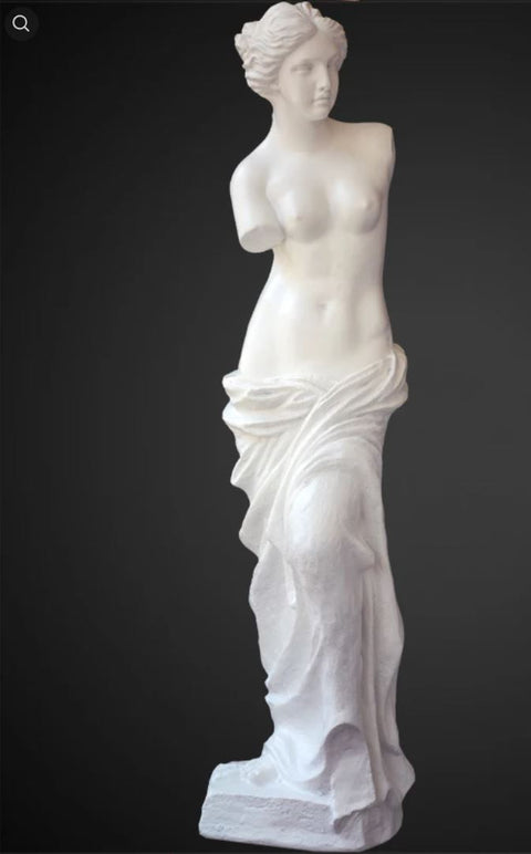 Statue Vénus de Milo blanc 42 cm