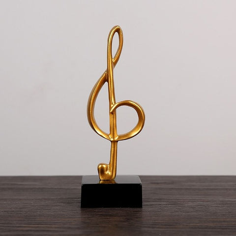 Sculpture Contemporaine <br/> Note de Musique Design