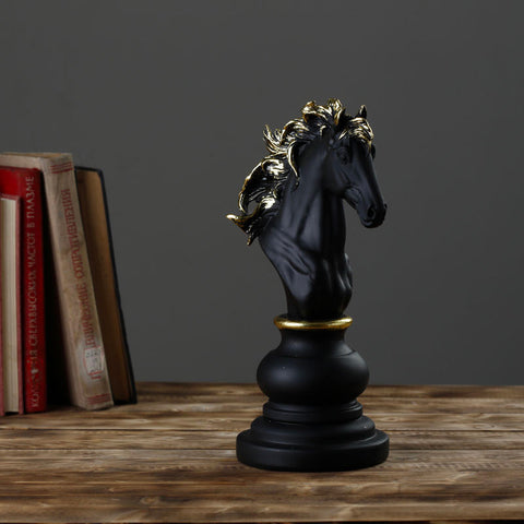 Sculpture Contemporaine <br/> Pièce Échec Déco
