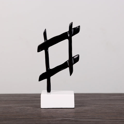 Sculpture Contemporaine <br/> Note de Musique Design