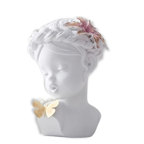 Statue Femme <br/> Ange & Papillon Moderne